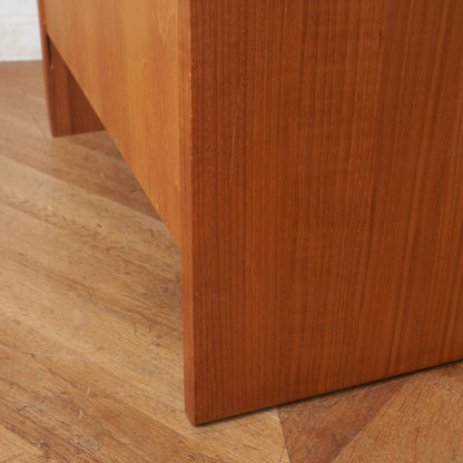 デンマークヴィンテージ チーク無垢材 5段チェスト