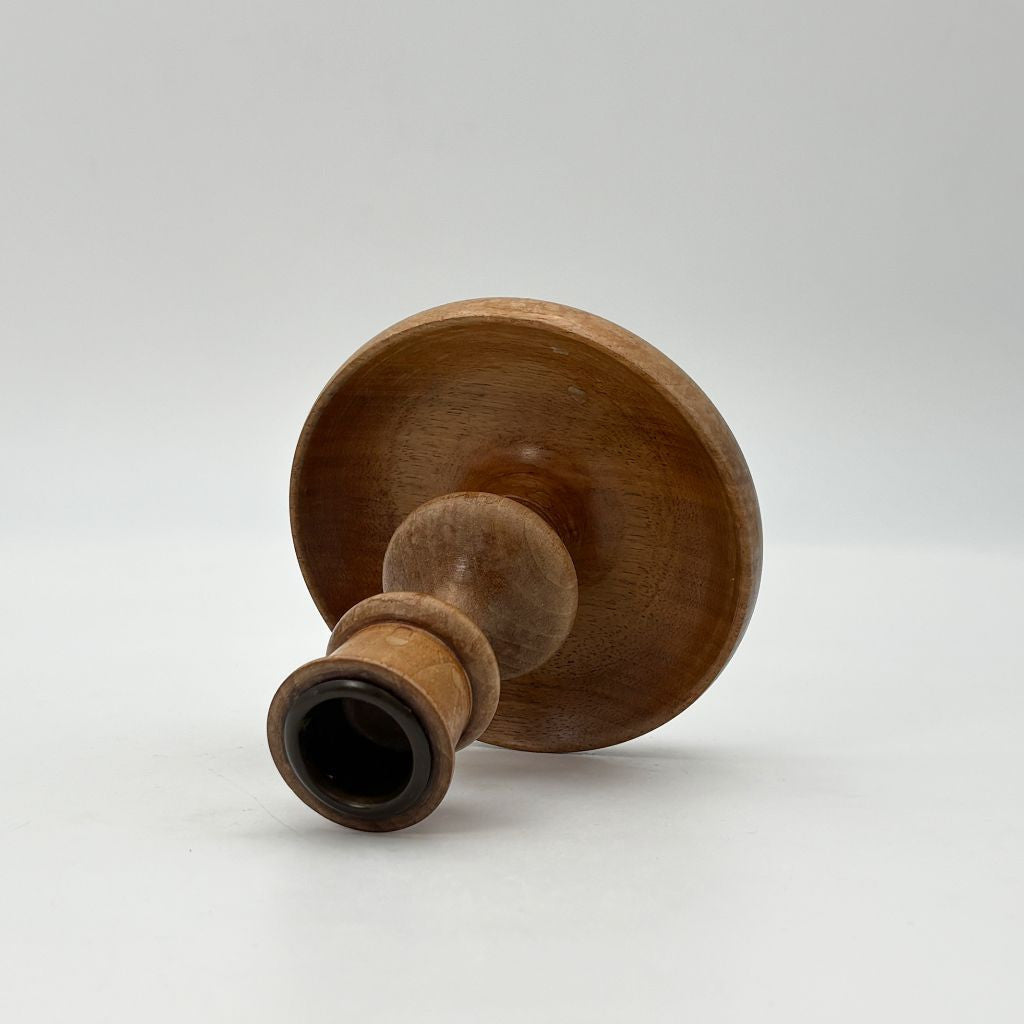 ヴィンテージ 木製キャンドルスタンド