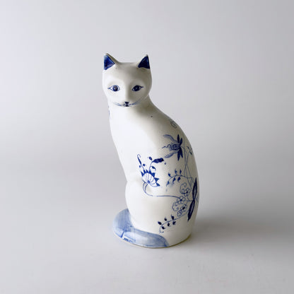 英国ヴィンテージ 猫のフィギュリン
