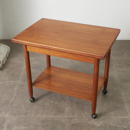 英国ヴィンテージ ターンリーフ ティートロリー