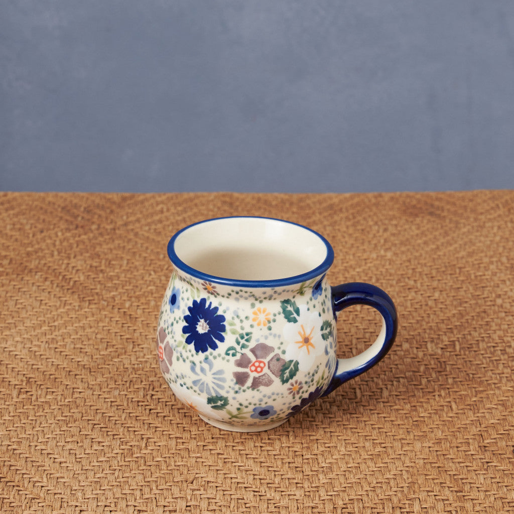ポーリッシュポタリー マグカップ ブルー