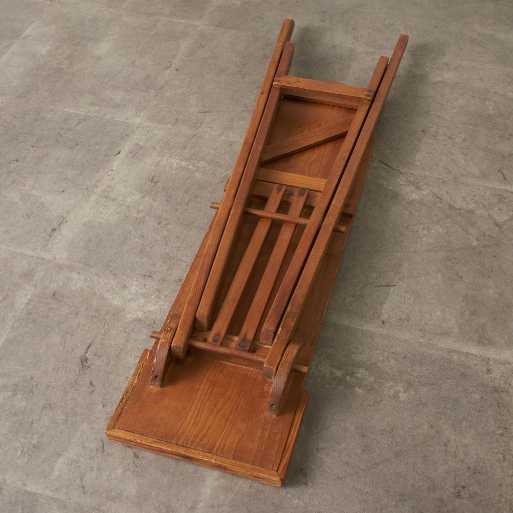 英国アンティーク フォールディング アイロンボード