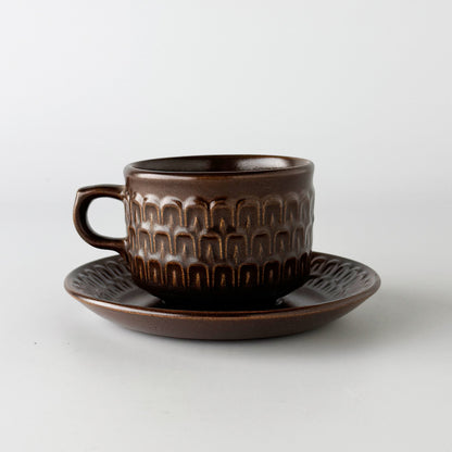 Pennine ペンニン カップ＆ソーサー ブラウン