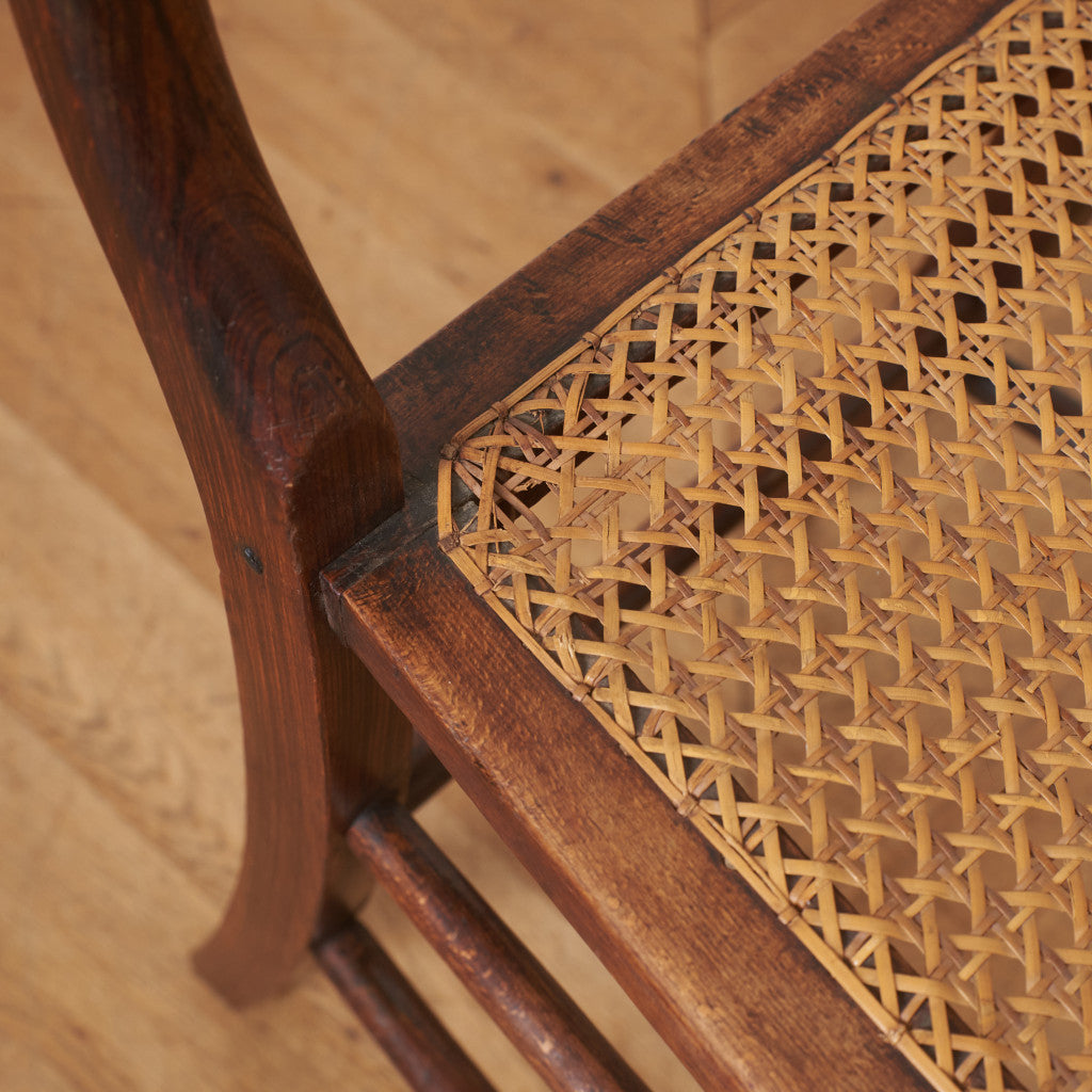 英国アンティーク リージェンシー様式 籐張りダイニングチェア – rocca