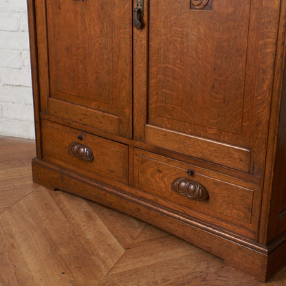 アールヌーヴォー様式 年代物 ブックケース