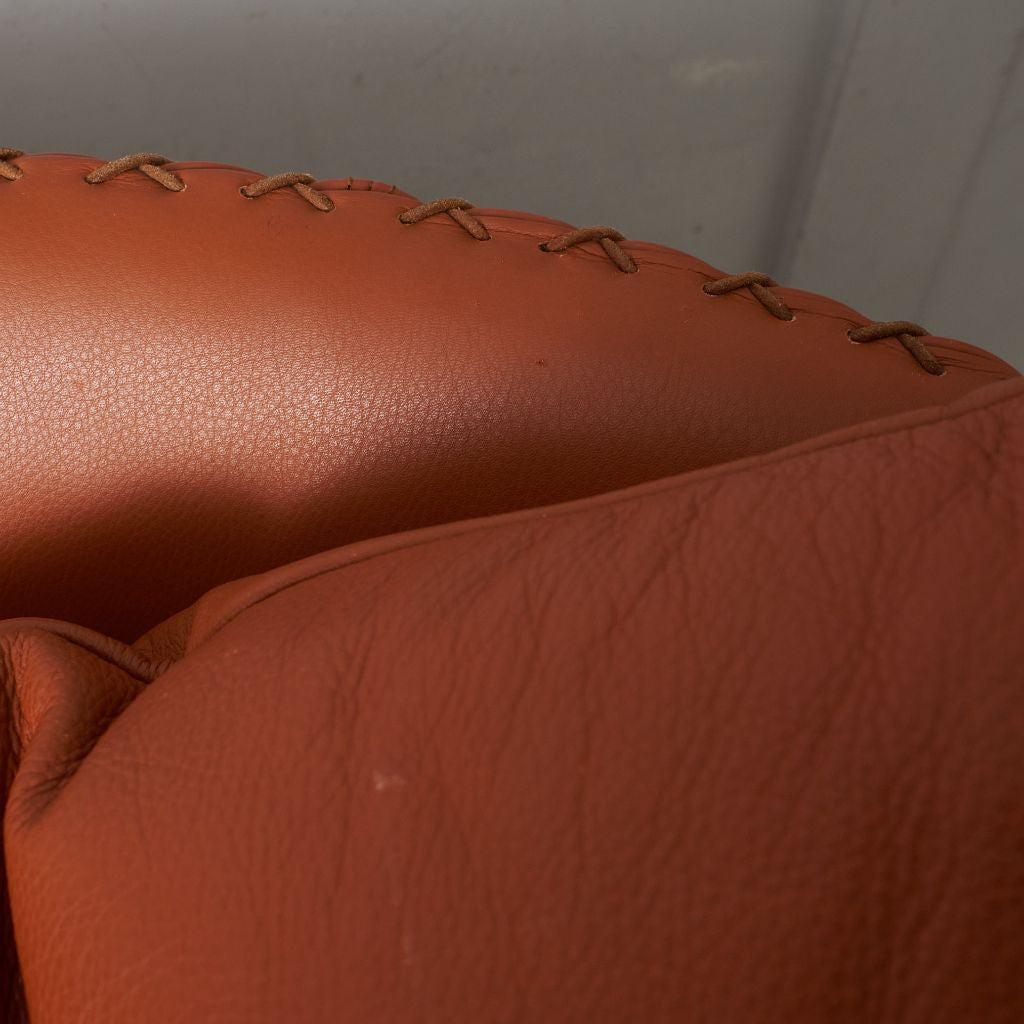 カウチソファ 総本革張り DS-102