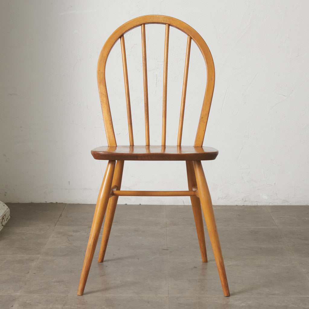 4本スポーク フープバックチェア