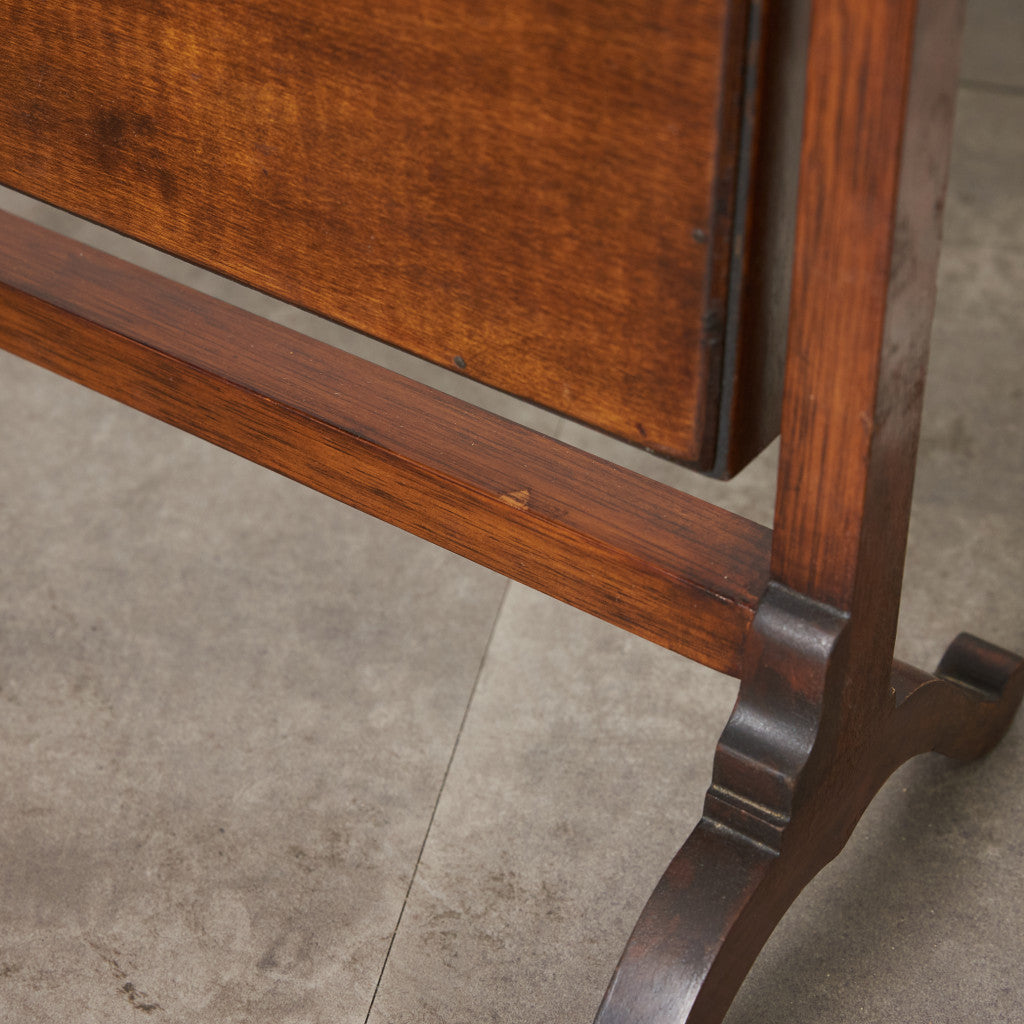 英国アンティーク マホガニー材 スタンドミラー