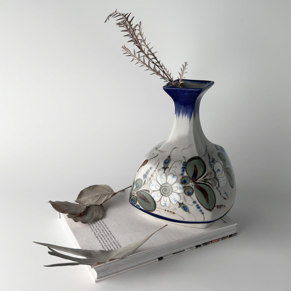 メキシコ トナラ焼 フラワーベース