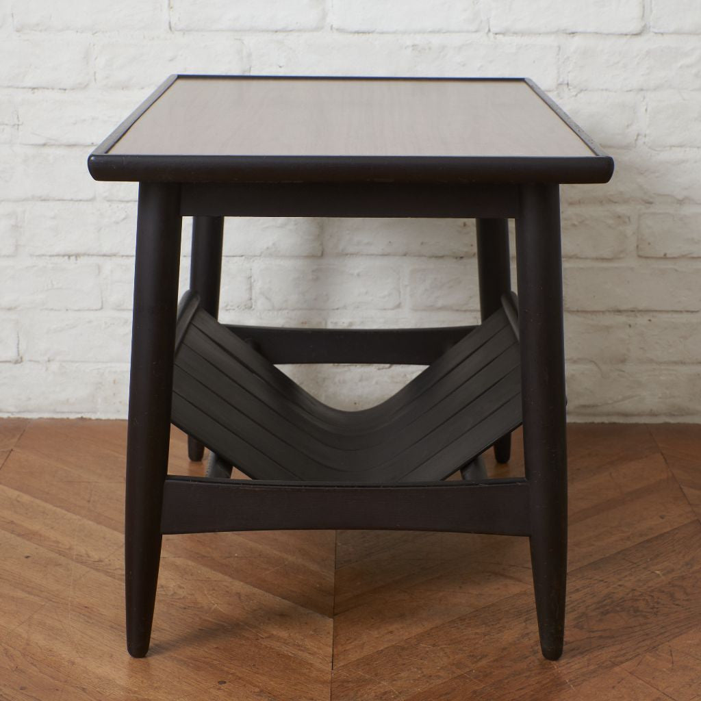 ヴィンテージ ラック付き サイドテーブル