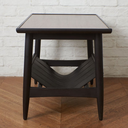 ヴィンテージ ラック付き サイドテーブル