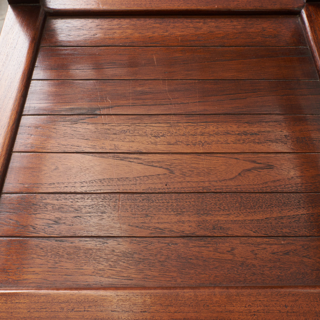 アジアンコロニアル チーク無垢材 アームチェア 2脚セット