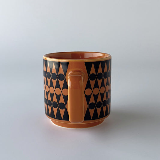 Hornsea x Magpie マグカップ Backgammon Orange