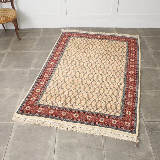 ウール製 手織り 絨毯