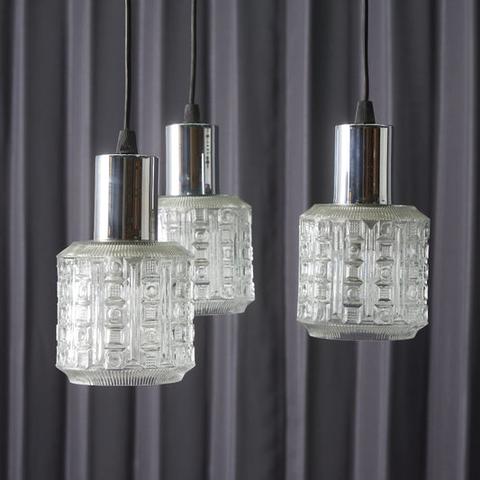 英国ヴィンテージ ガラスシェード ペンダントライト