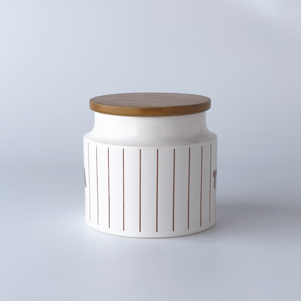 STRIPE ストライプ キャニスター "TEA"