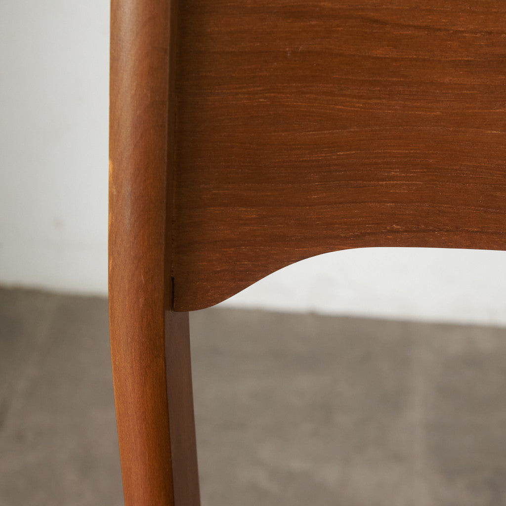 英国ヴィンテージ ダイニングチェア / 張替済