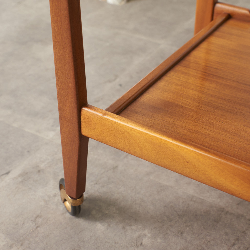 英国ヴィンテージ ドロップリーフトロリーワゴン