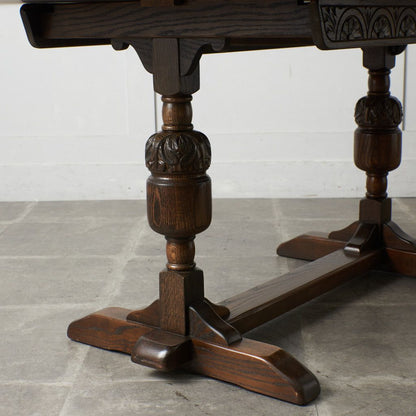アンティークスタイル エクステンションダイニングテーブル｜ジェイシーファニチャー Jaycee Furniture