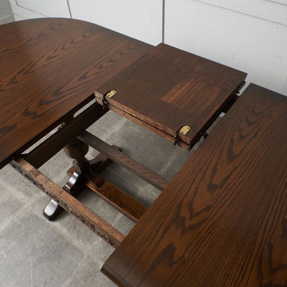 アンティークスタイル エクステンションダイニングテーブル｜ジェイシーファニチャー Jaycee Furniture