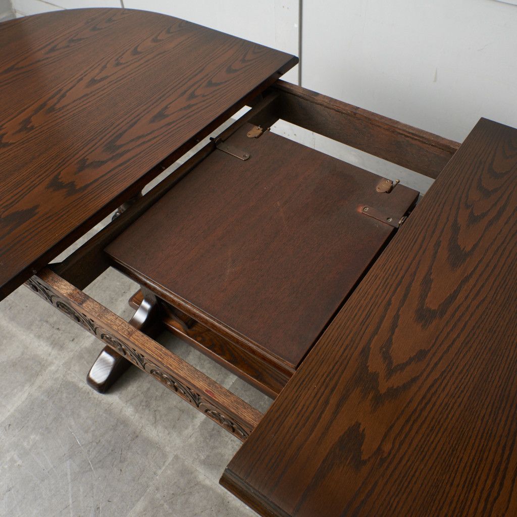 アンティークスタイル エクステンションダイニングテーブル｜ジェイシーファニチャー Jaycee Furniture