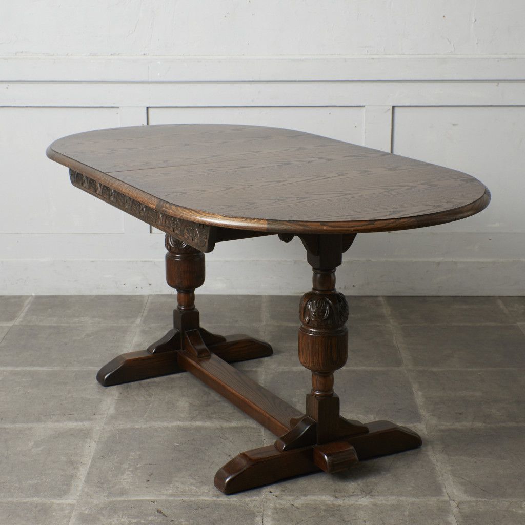 アンティークスタイル エクステンションダイニングテーブル｜ジェイシーファニチャー Jaycee Furniture