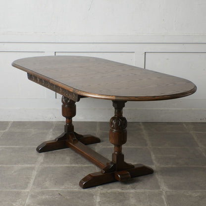アンティークスタイル エクステンションダイニングテーブル｜ジェイシーファニチャー Jaycee Furniture
