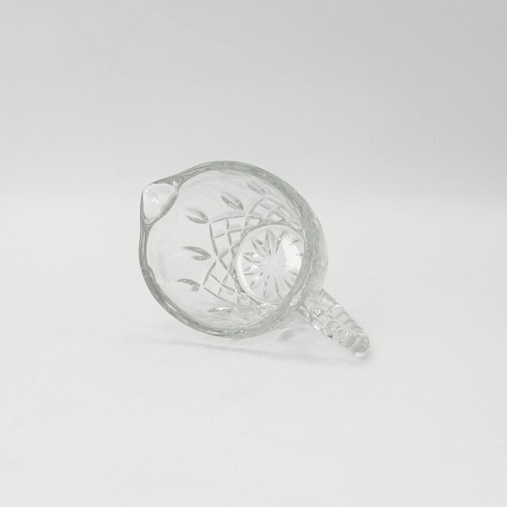 英国クラシック ガラス ミルクピッチャー