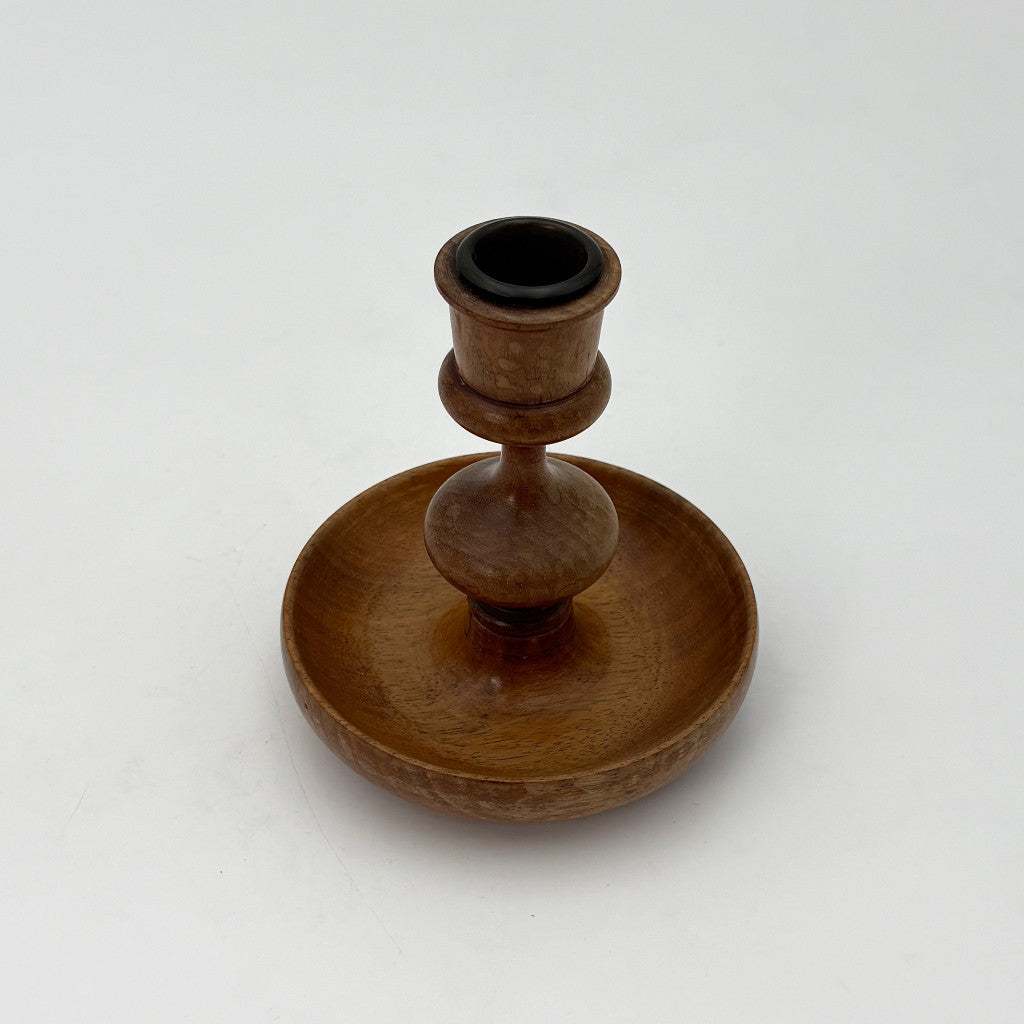 ヴィンテージ 木製キャンドルスタンド