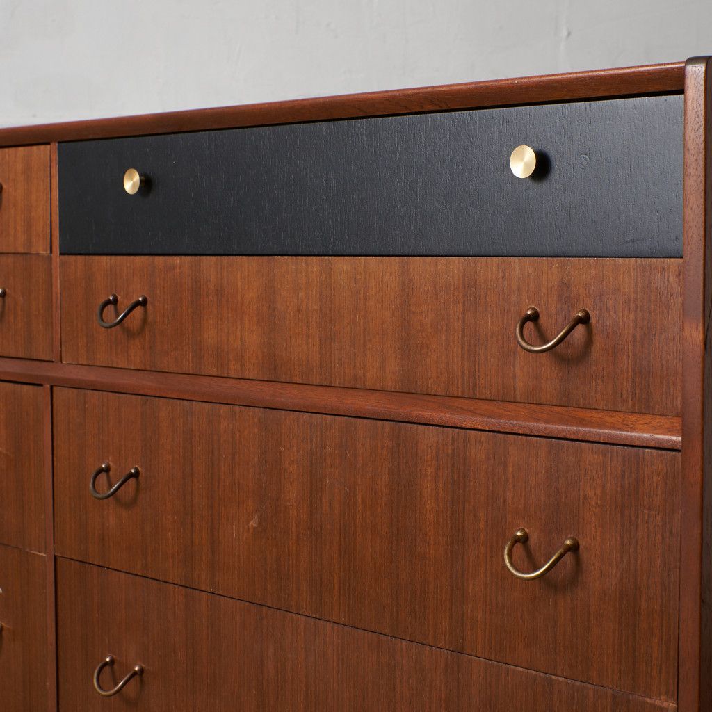 G-PLAN Tola&Black 4段 ワイドチェスト(221) / カスタム