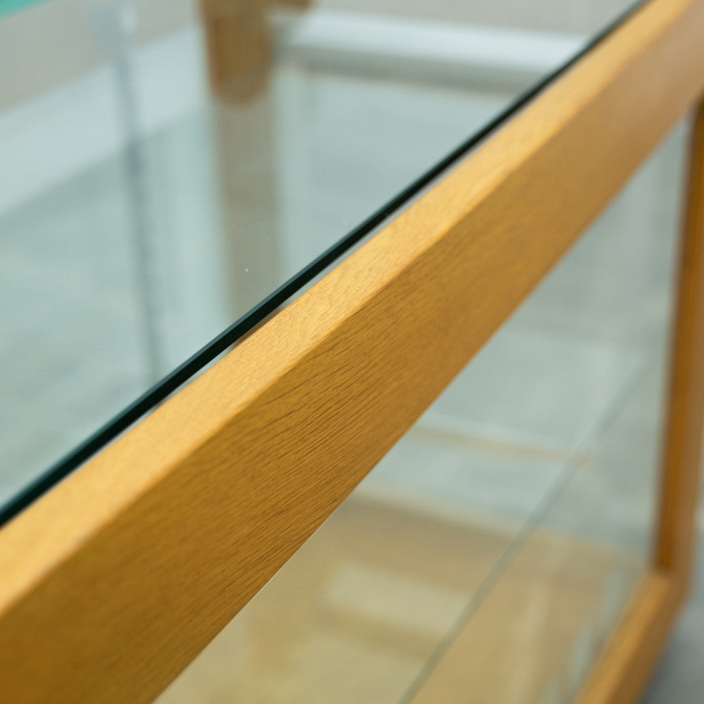 キャスター付きショーケース