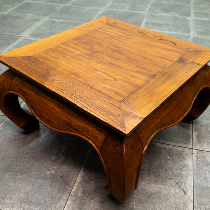 チーク無垢材 オピウムテーブル