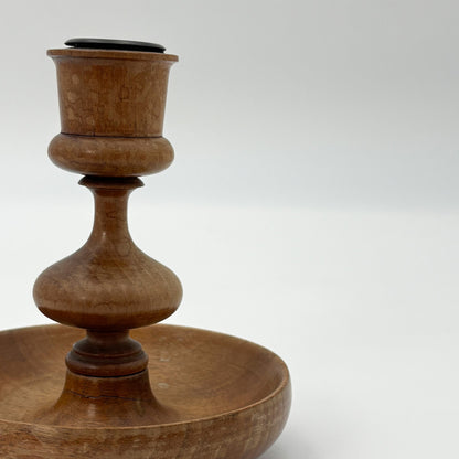ヴィンテージ 木製キャンドルスタンド