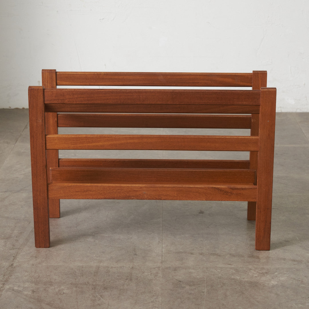 英国ヴィンテージ マガジンラック