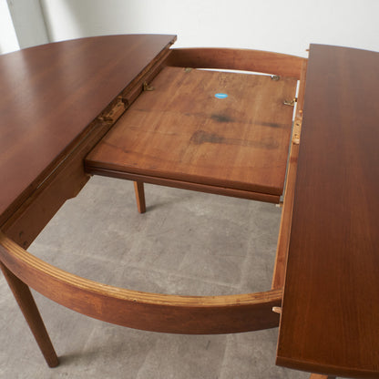 エクステンション ラウンド ダイニングテーブル