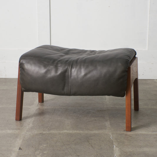 本革 イージーチェア＆オットマン 2点セット