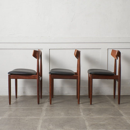 Danish ダイニングチェア 3脚セット / 張替済