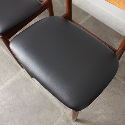 Danish ダイニングチェア 3脚セット / 張替済