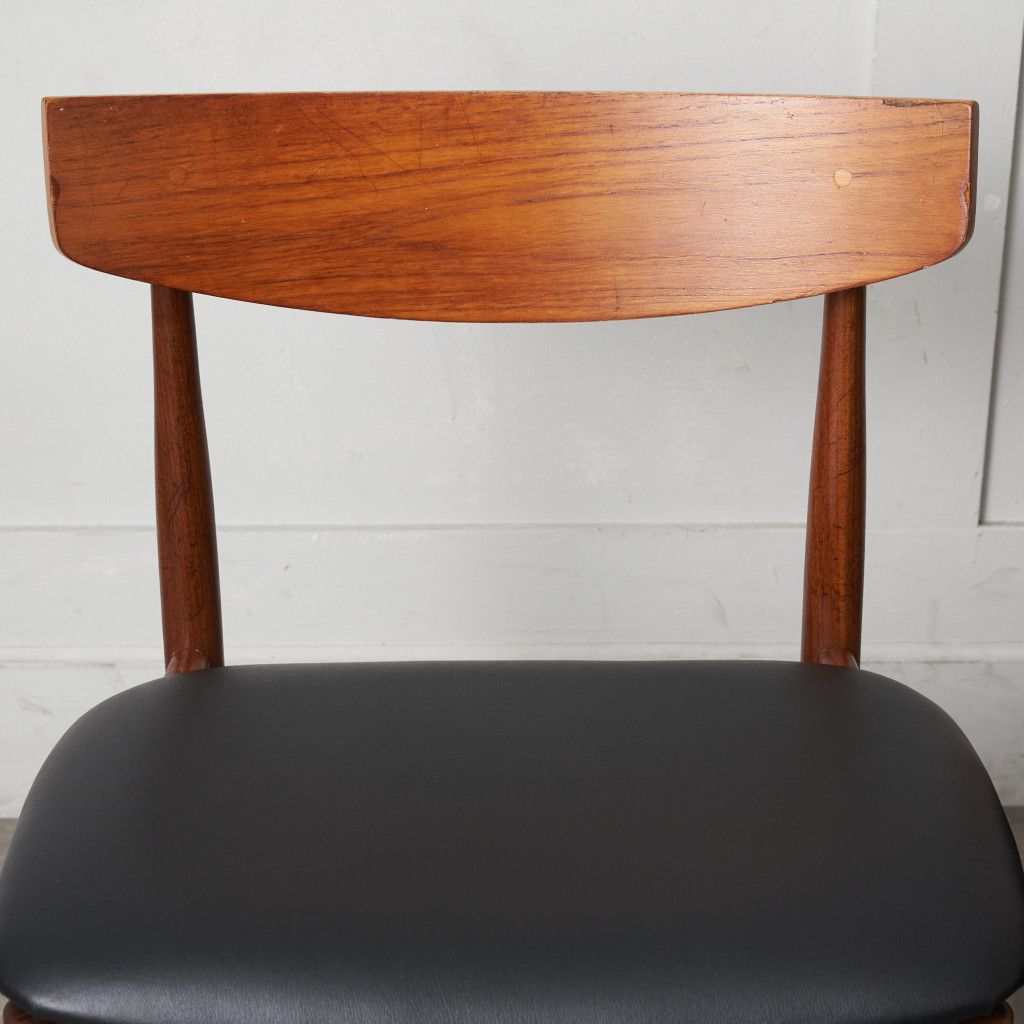 Danish ダイニングチェア 3脚セット / 張替済