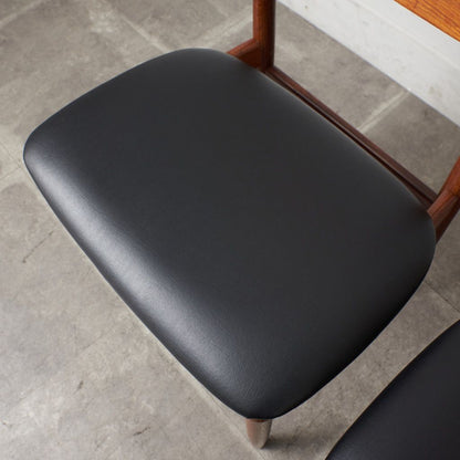 Danish ダイニングチェア 3脚セット / 張替済