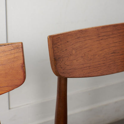 Danish ダイニングチェア 3脚セット / 張替済