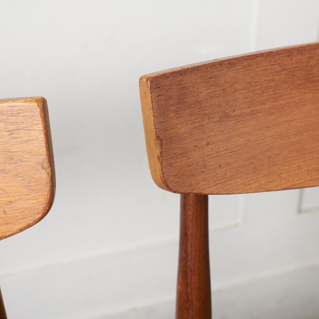 Danish ダイニングチェア 3脚セット / 張替済