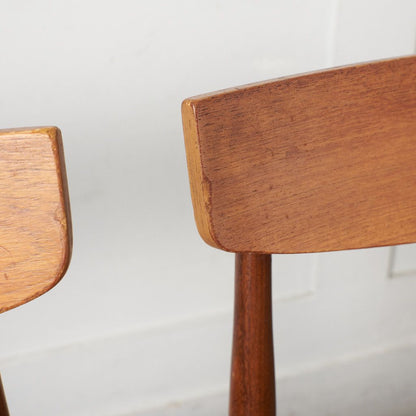 Danish ダイニングチェア 3脚セット / 張替済