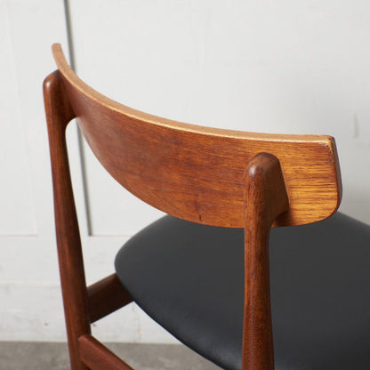 Danish ダイニングチェア 3脚セット / 張替済