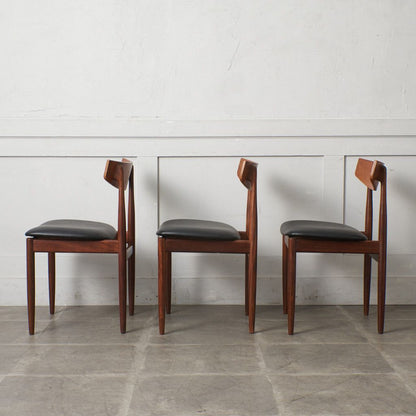 Danish ダイニングチェア 3脚セット / 張替済