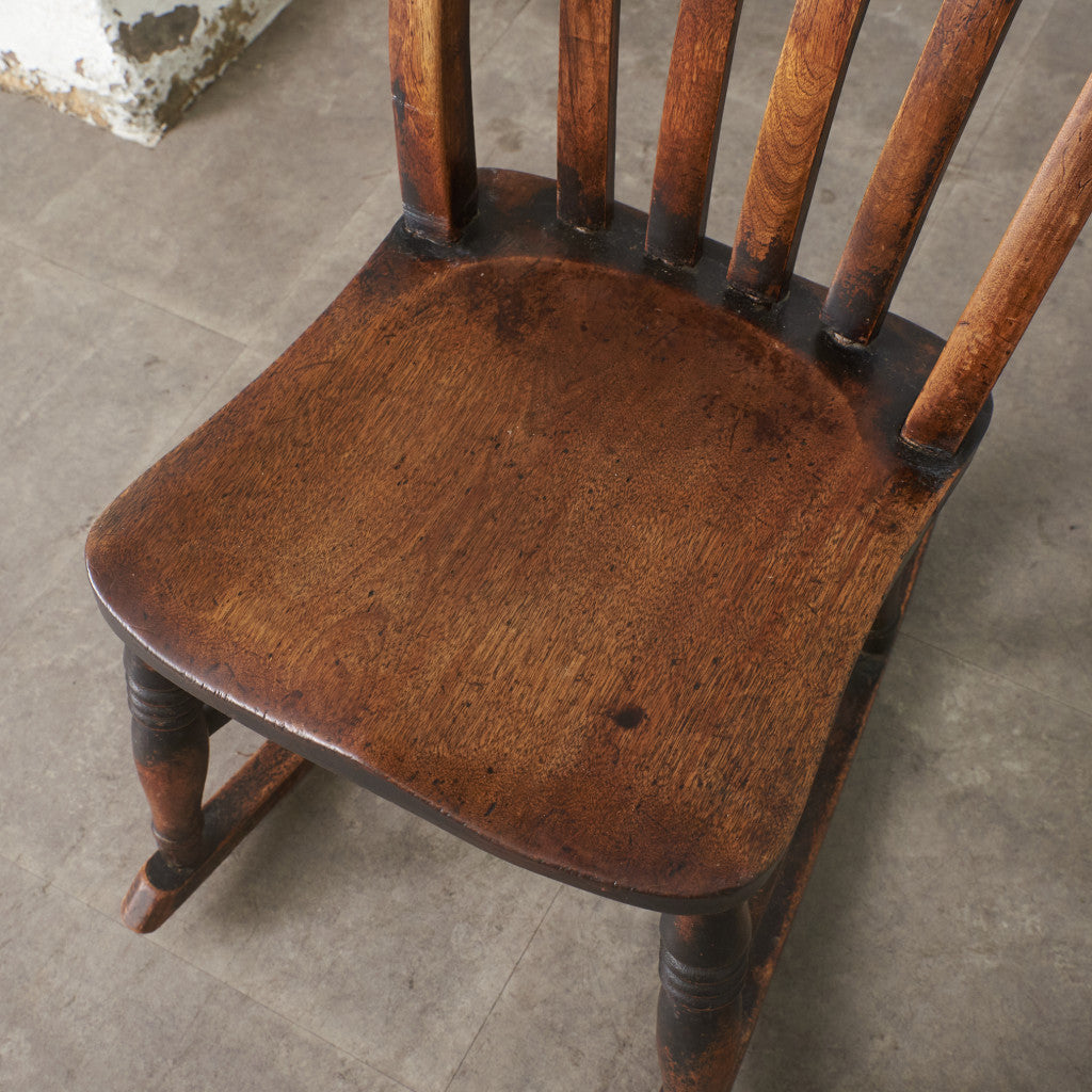 英国 アンティーク ロッキングチェア