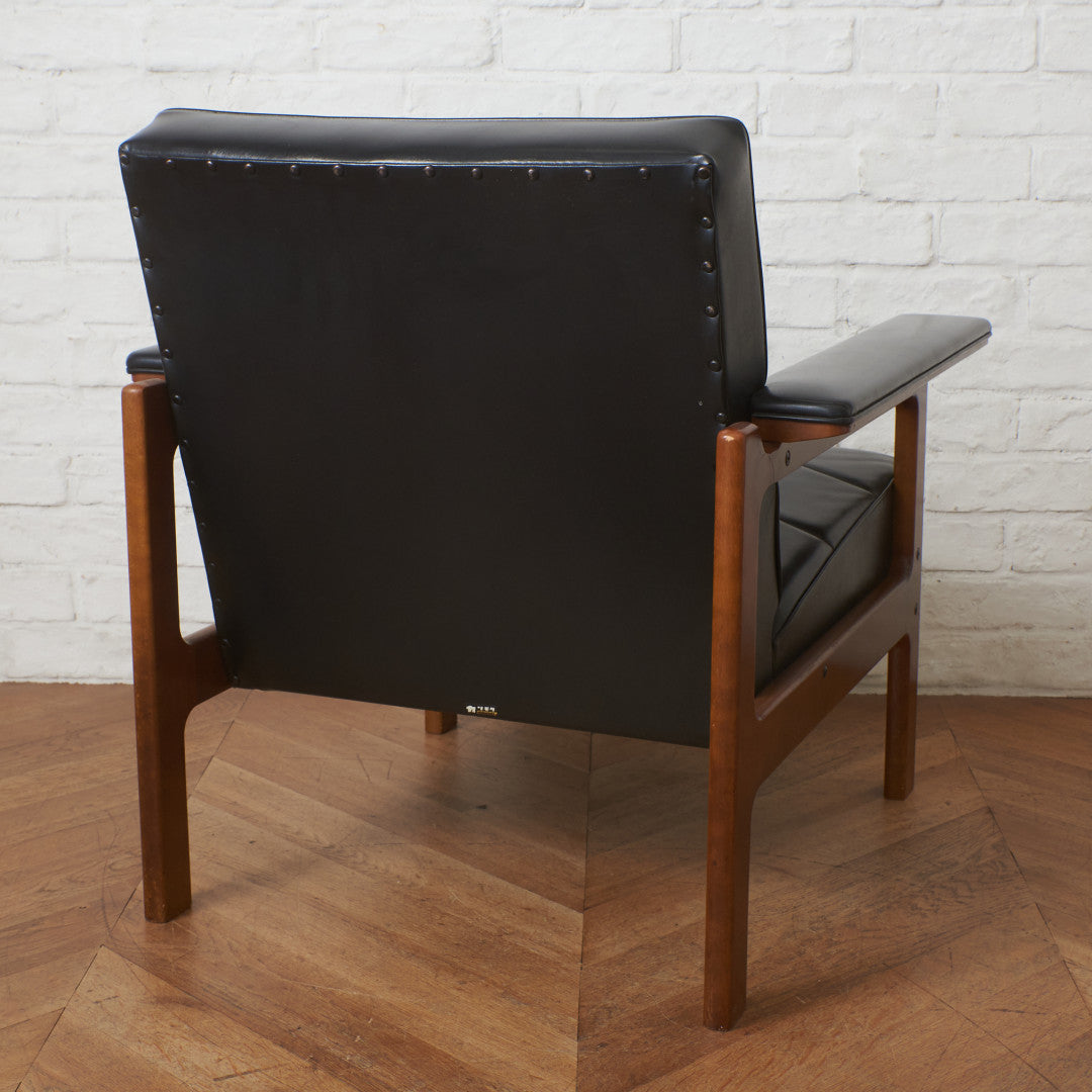 オールドカリモク Kチェア 1シーター