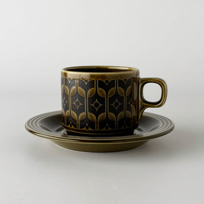 HEIRLOOM エアルーム カップ&ソーサー Lakeland green 緑