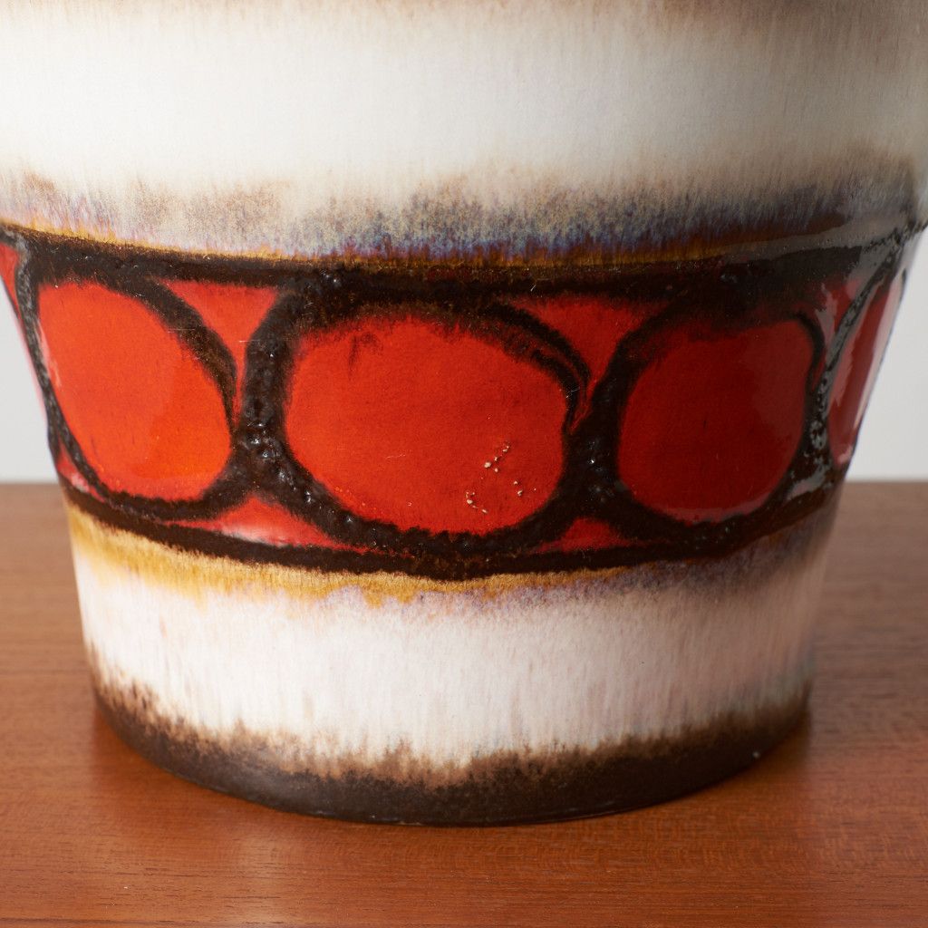 西ドイツヴィンテージ Fat lava フラワーベース