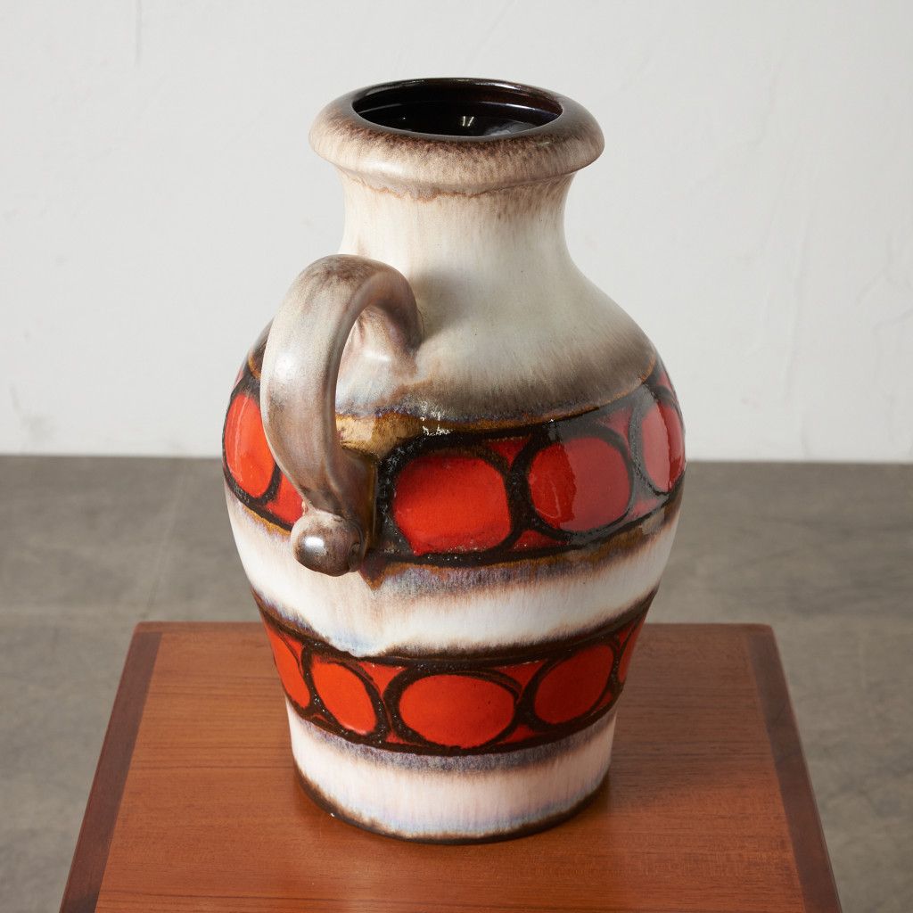 西ドイツヴィンテージ Fat lava フラワーベース